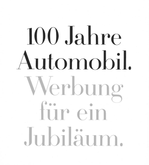 Arkiv: 100 Jahre Automobil.