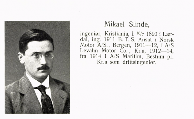 Mikael Slinde - 1916