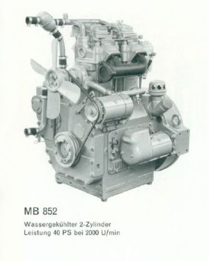 MB 852 fra brosyre 1960 (c) Daimler-Benz