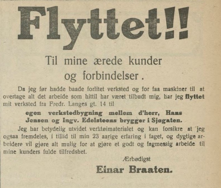 Fil:1920 Flyttet Einar Braathen.jpg