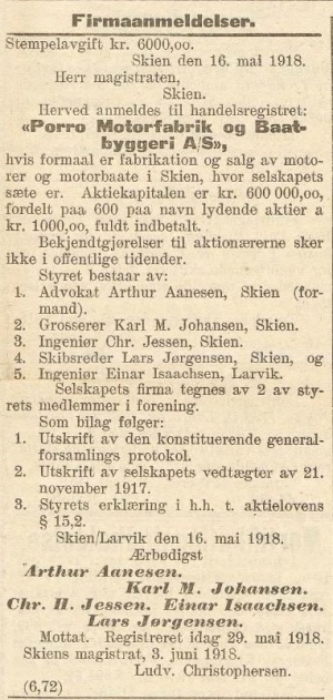 1918 Porro Firmaanmeldelse.jpg