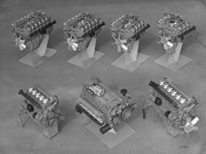 Alle OM 400 serie motorene