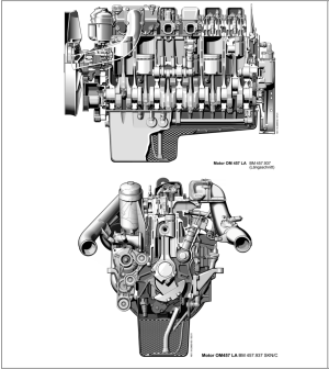 OM 457 LA (c) Daimler-Benz AG
